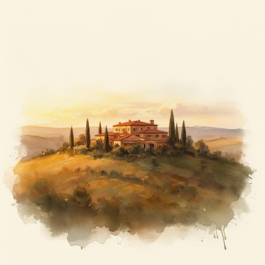 The villa